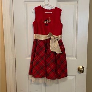 Disney Store Holiday Christmas Dress Minnie 6